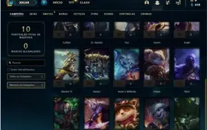 Conta bronze 1 com 25 Champs e 5 Skins -EMAIL NAO CONFIRMADO