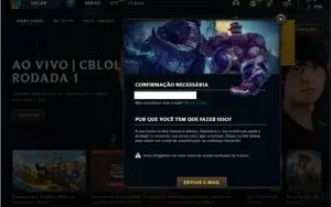Conta bronze 1 com 25 Champs e 5 Skins -EMAIL NAO CONFIRMADO