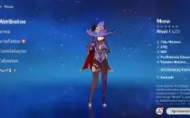 Reroll 18K Gemas + 71 Tiros + Xianyun + Mona + 68 Mochileiro