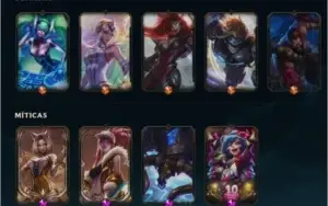 Gold a 4 seasons, 512 skins