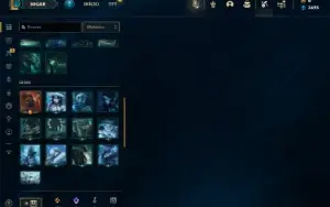 Esmeralda 4 com 21 Champs e 4 Skins + 30 Espolios