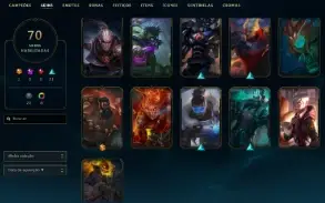 Conta ESM3 Flex/ Plati2 Solo duo 70 Skins/1950 RP
