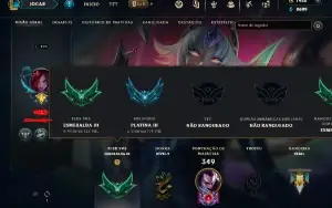 Conta ESM3 Flex/ Plati2 Solo duo 70 Skins/1950 RP