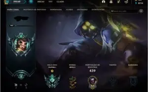 CONTA DE LOL DIAMANTE 4 TODOS CAMPEOS, 227 SKINS