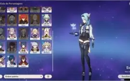 Genshin Diluc c2 + Zhongli + armas 5*