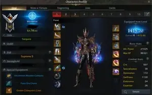Conta Lost Ark - Wardancer 1415 GS (Kazeros)
