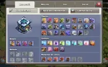 Conta de Clash of Clans+Brawl Stars+Clash Royale