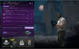 Conta CSGO com Prime Ouro 4 com Skins :)