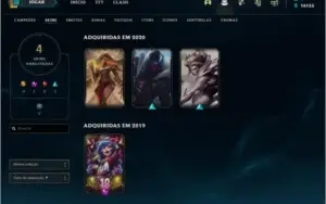 CONTA SMURF  LVL 30