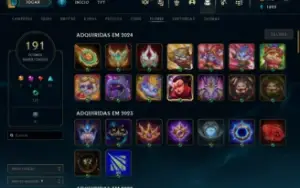 conta de lol mestre 300 pts