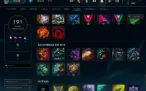 conta de lol mestre 300 pts