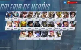 Conta Overwatch ouro várias skins 1k de pontos competiti
