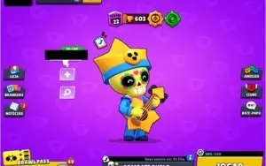 Conta Brawl Stars 25k trof - 45/45 brawlers (todos full)