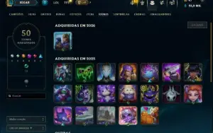 Esmeralda 3 com 55 Champs e 4 Skins ( MONO ADC )