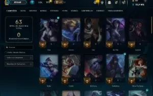 Esmeralda 3 com 55 Champs e 4 Skins ( MONO ADC )