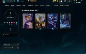 Esmeralda 3 com 55 Champs e 4 Skins ( MONO ADC )