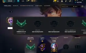 Esmeralda 3 com 55 Champs e 4 Skins ( MONO ADC )
