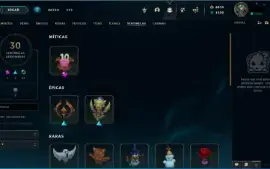 Conta LOL 2013 com 6810 RPs