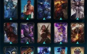 CONTA LOL C/296 SKINS | TAMBÉM POSSUI SKINS NO VALORANT