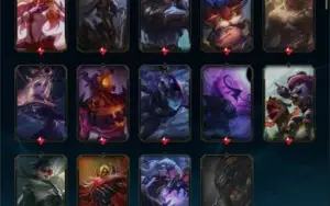 CONTA LOL C/296 SKINS | TAMBÉM POSSUI SKINS NO VALORANT