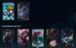 Conta LoL (LVL 73, PRATA 3,53 SKINS)