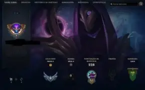 Conta LoL (LVL 73, PRATA 3,53 SKINS)