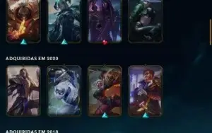 Conta LoL (LVL 73, PRATA 3,53 SKINS)
