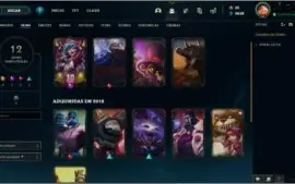 conta lol lvl 64 com icones 2016