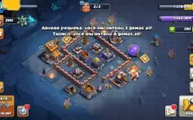 Cv 13 bem upado + lendária no perfil + base 7 full + CR