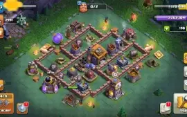 Cv 13 bem upado + lendária no perfil + base 7 full + CR