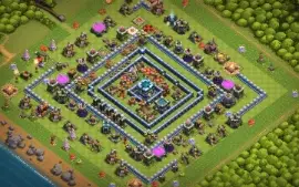 Cv 13 bem upado + lendária no perfil + base 7 full + CR