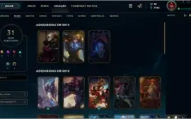 Conta de League Of Legends boa para começar a jogar