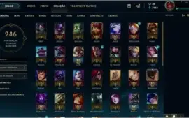 Conta de League Of Legends boa para começar a jogar