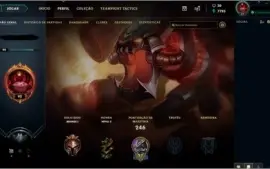 Conta de League Of Legends boa para começar a jogar