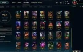 Conta de League Of Legends boa para começar a jogar