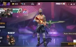 CONTA FREE FIRE LVL 42 GEMADA