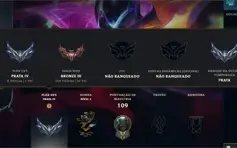 Conta LoL 42 Skins Aceito conta com mais skin e dou um volta