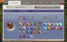 Clash of clans CV10 bem upada.