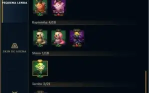 Conta LoL TFT todos os set platina