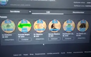 Conta gamepass Roblox blox fruit e outros jogos
