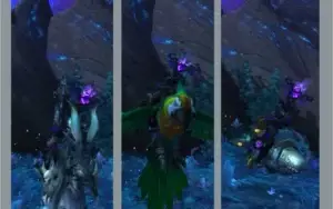 Conta de wow, mount e tmogs raros, personagens nv 60, 1500io