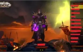 Conta de wow, mount e tmogs raros, personagens nv 60, 1500io