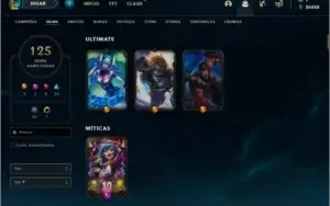 VENDA DE CONTA NO LOL