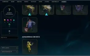 VENDA DE CONTA NO LOL