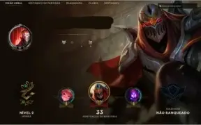 Conta de League of Legends