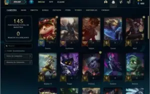 Conta ferro 3 AFUNDADA com 8 skins e 37 champs