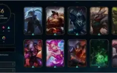 Conta LOL Unranked várias skins