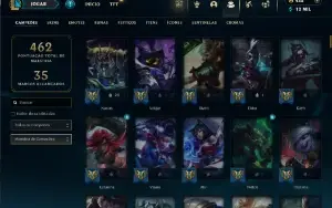 CONTA LOL- LVL 276 - 142 Champions - 137 Skins - FULL ACESSO