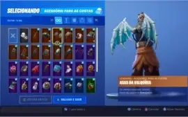 Conta do fortnite (com salve o mundo e skins)