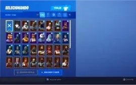 Conta do fortnite (com salve o mundo e skins)